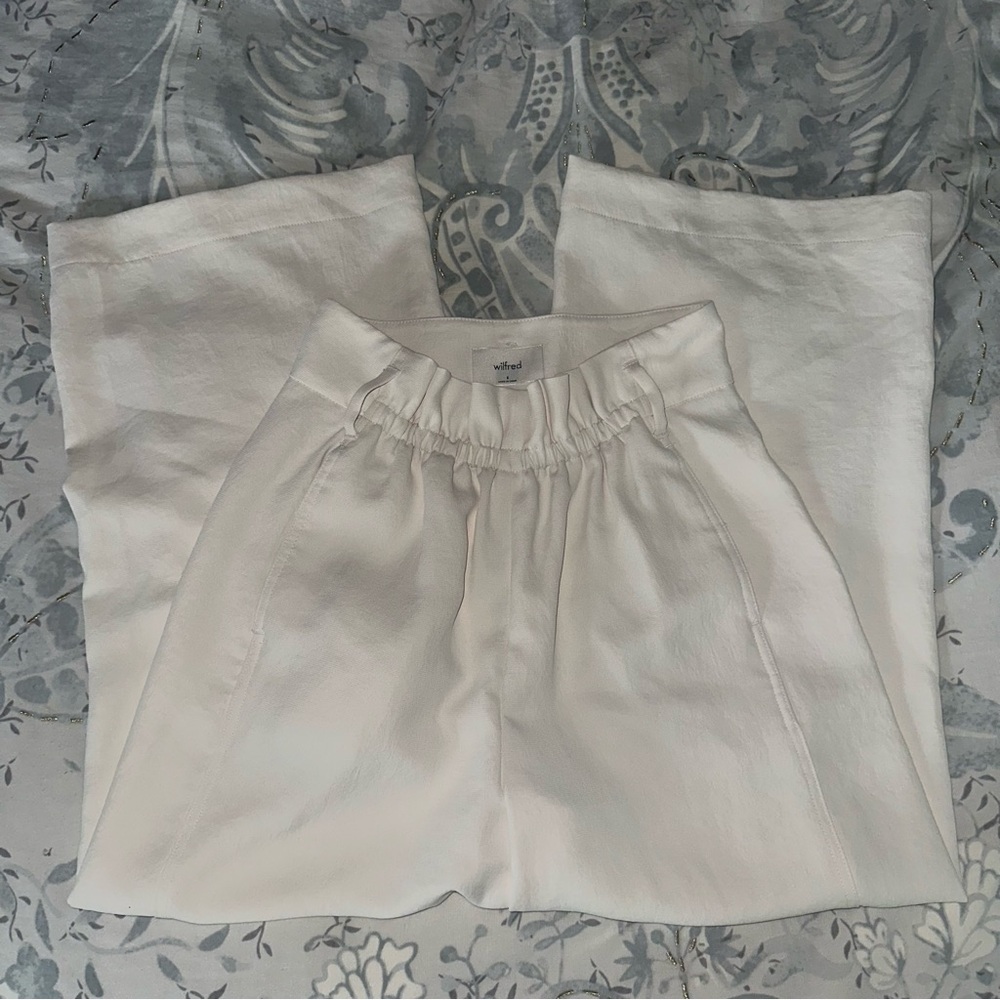 Wilfred High Waist Wide-Leg Pants